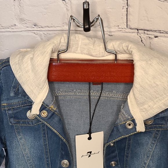 7 For All Mankind jean jacket and dress - Picture 5 of 14